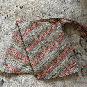 Lovers + Friends rainbow wrap skirt